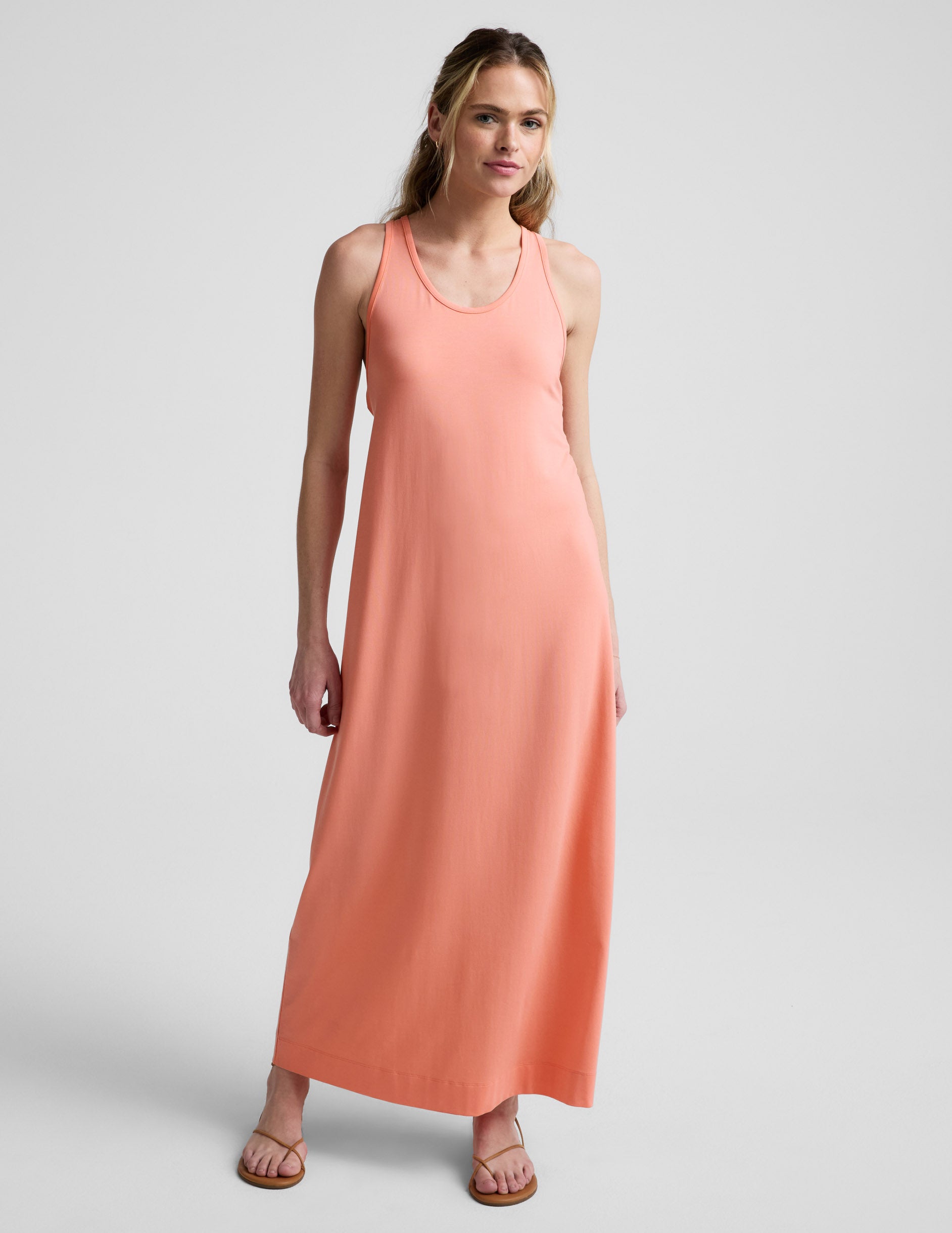 A Cut Above Racerback Maxi Dress